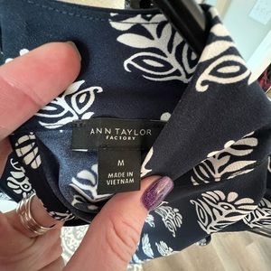Ann Taylor Navy Top